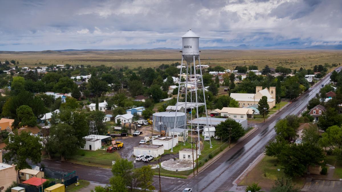 Marfa, TX Water Tower