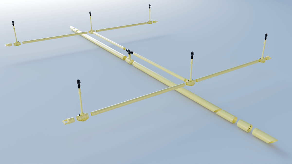 Certa-Set PVC Agriculture Irrigation System