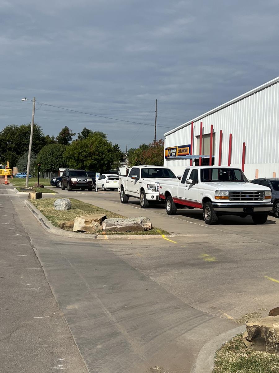 OKC - business along NW 5th street that couldn't be blocked