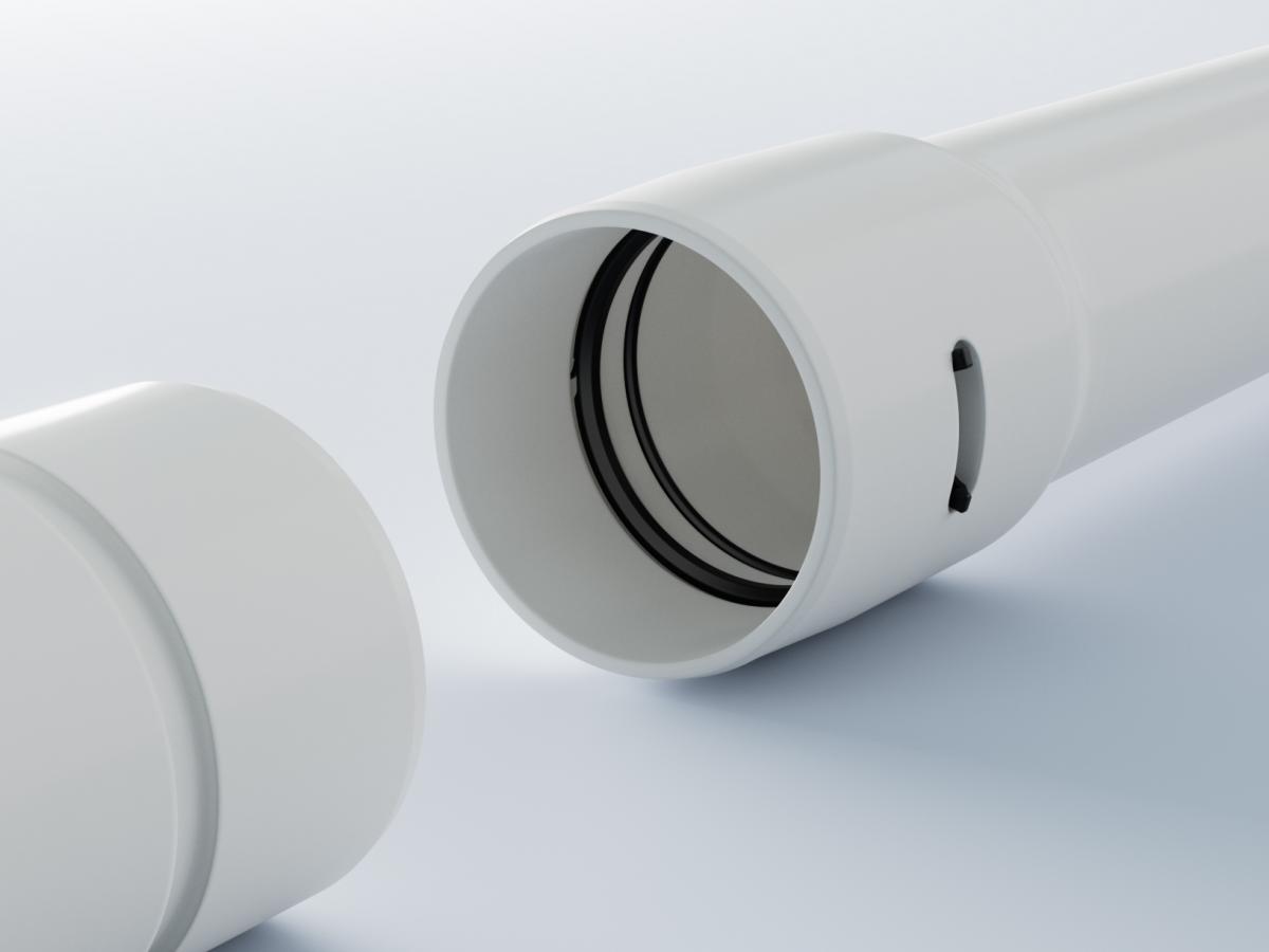 Certa-Lok CLIC PVC Well Casing Unconnected