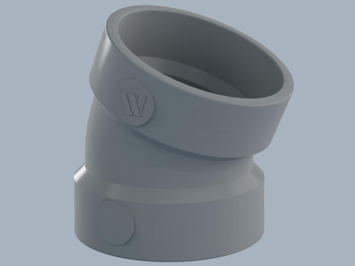 Radon Gas Venting Fitting