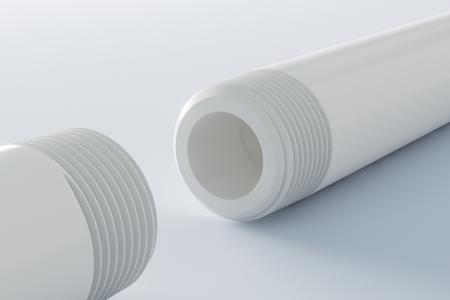 Threaded Both Ends PVC Well Drop Pipe without coupling