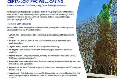 Certa-Lok® Well Casing Product Overview