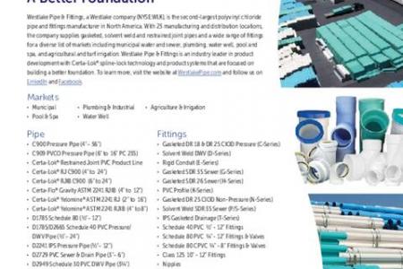 Westlake Pipe and Fittings Offerings and Locations