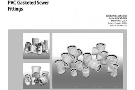 PVC Gasketed Sewer Fittings